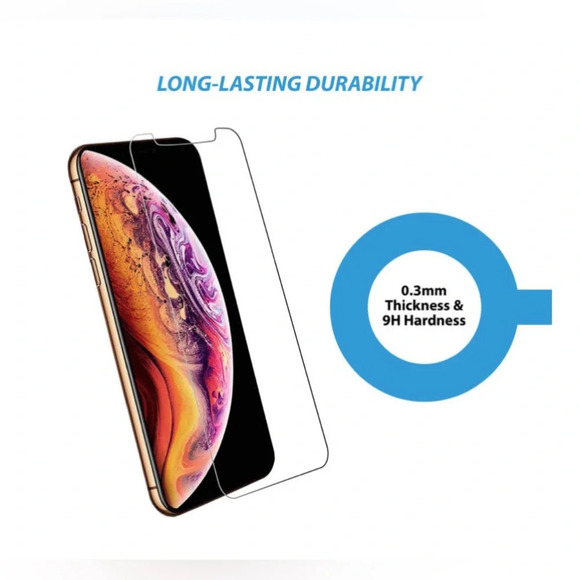 🌻5/$25🌻BEAM ELECTRONICS [4 Pack] Screen Protector for iPhone 12 Pro Max - Picture 6 of 8